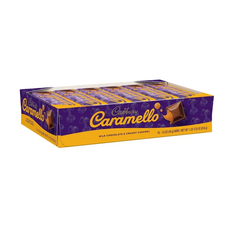 Cadbury Caramello 1.6oz 18 Count