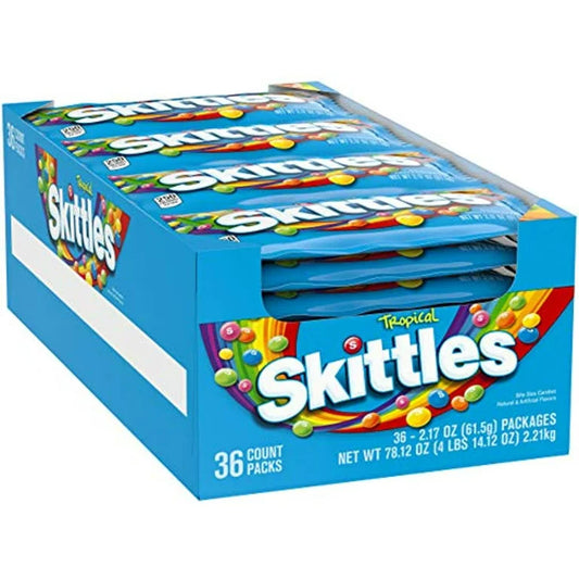 Skittles Tropical 2.17oz 36 CountSkittles Tropical 2.17oz 36 Count