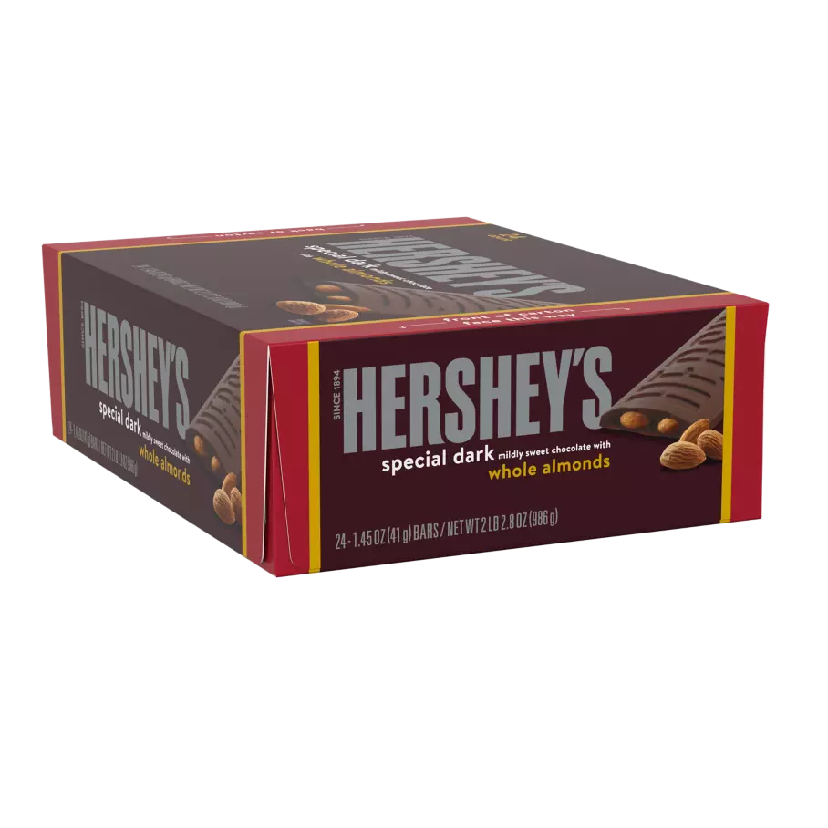 Hershey’s Special Dark with Almonds 1.45oz 24 Count