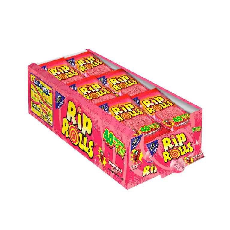 Rip Rolls Strawberry 1.4oz 24 CountRip Rolls Strawberry 1.4oz 24 Count