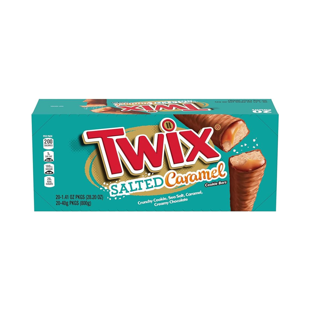 Twix Salted Caramel 1.41oz 20 Count