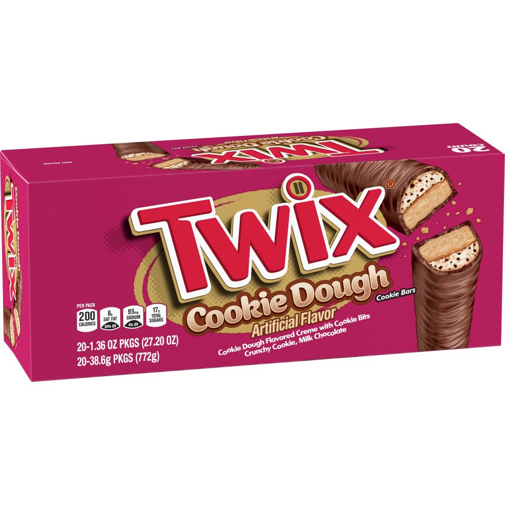 Twix Cookie Dough 1.36oz 20 Count