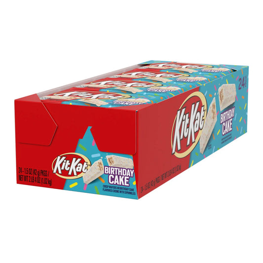 Kit Kat Birthday Cake 1.5oz 24 Count