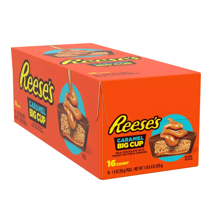 Reese’s Caramel Big Cup 1.4oz 16 Count