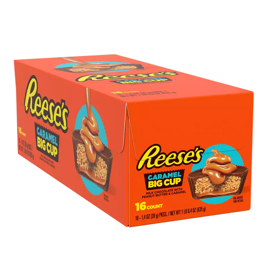 Reese’s Caramel Big Cup 1.4oz 16 Count