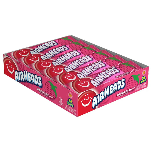 Airheads Strawberry 0.55oz 36 Count