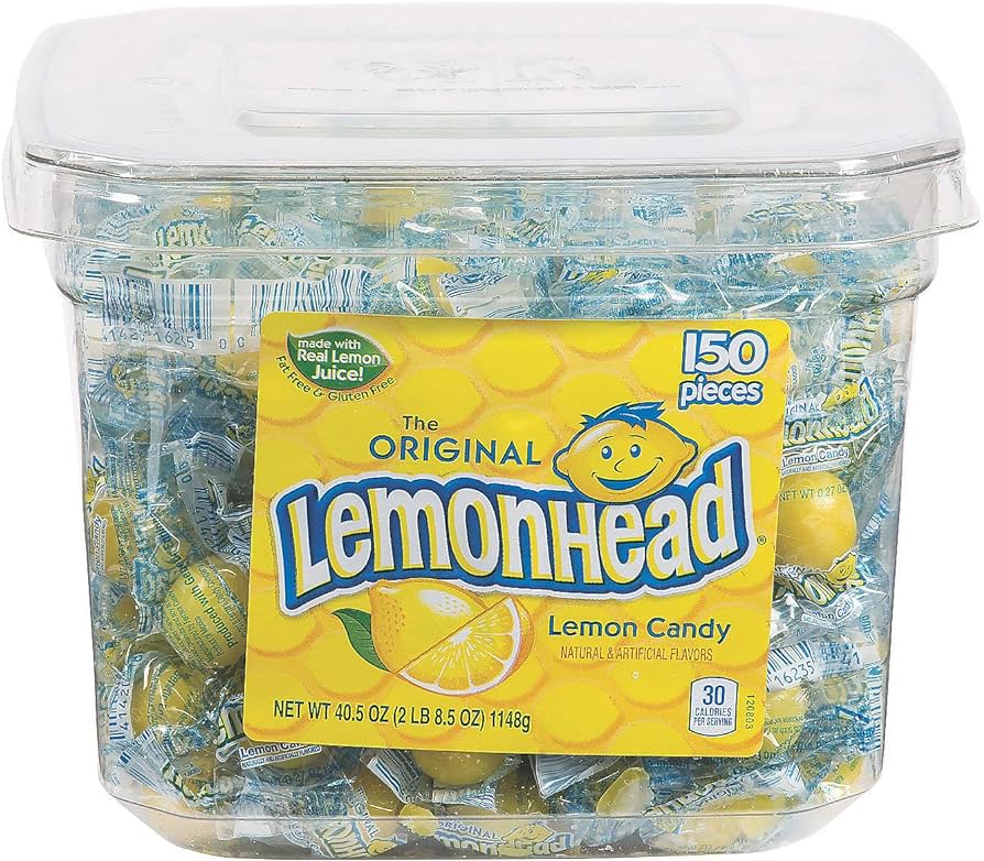 Lemonhead Tub 150 Count