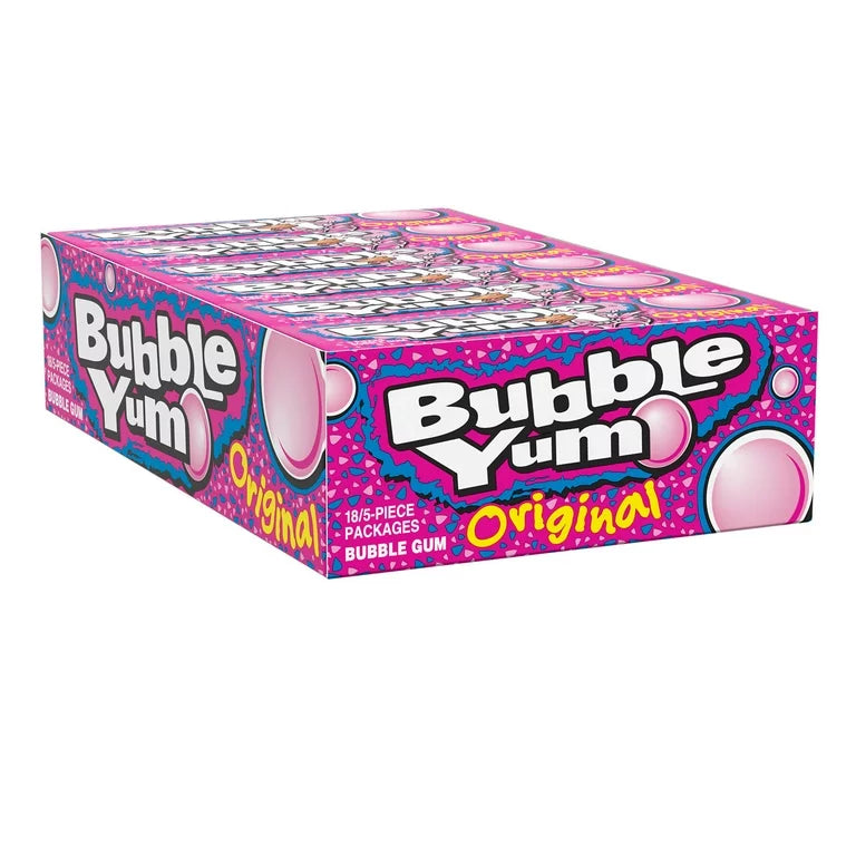 Bubble Yum Original 1.4oz 18 Count