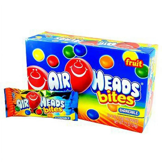 Airheads Bites Fruit 2oz 18 Count