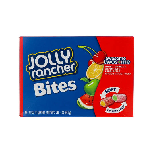Jolly Rancher Bites Awesome Twosome 1.8oz 18 Count