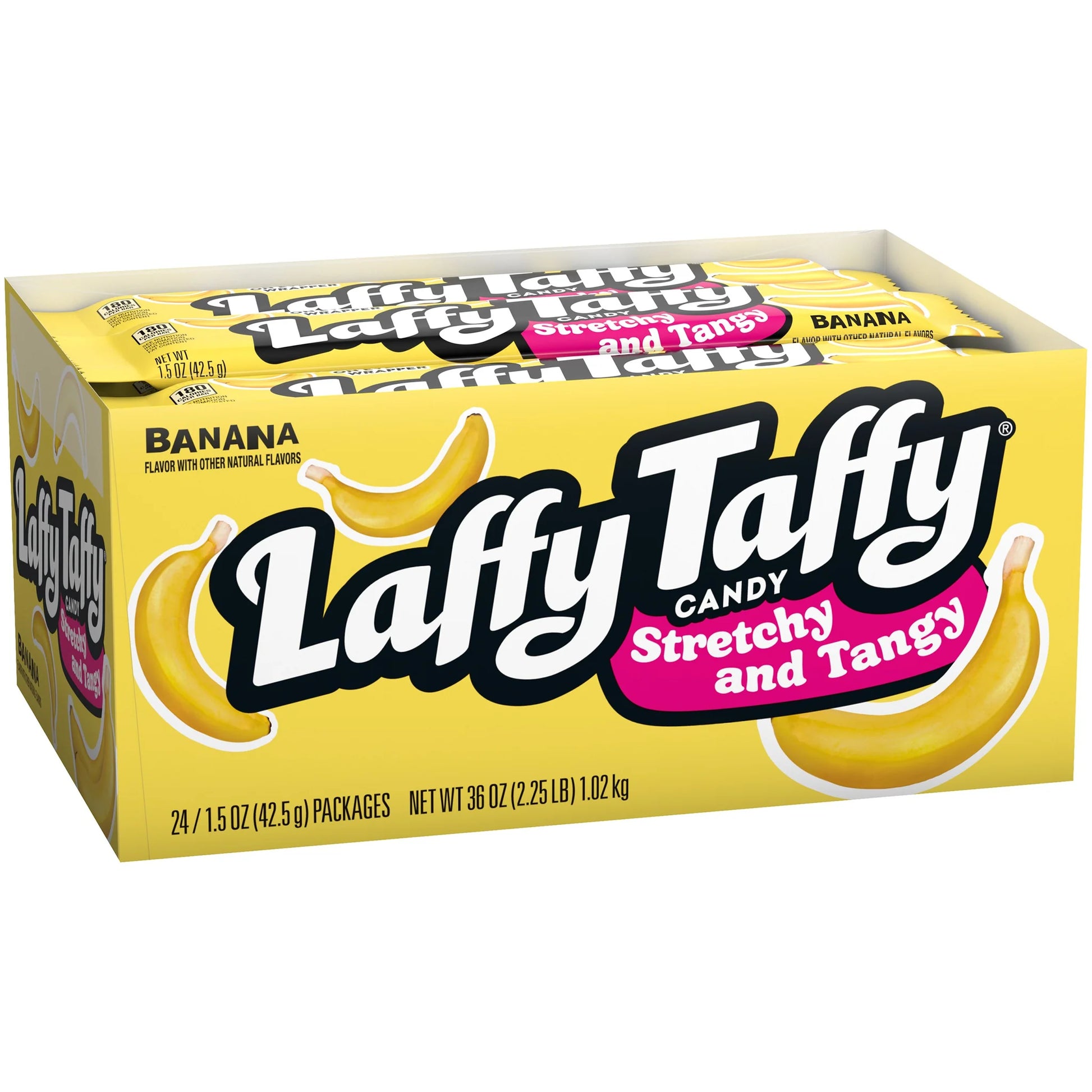 Laffy Taffy Banana 1.5oz 24 Count