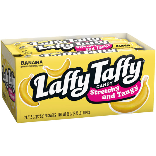 Laffy Taffy Banana 1.5oz 24 Count