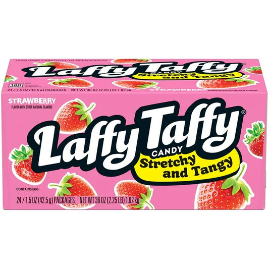 Laffy Taffy Strawberry 1.5oz 24 Count