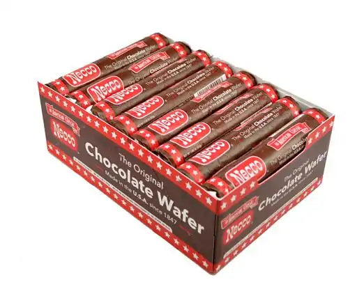 Necco Wafer Chocolate 2oz 24 Count