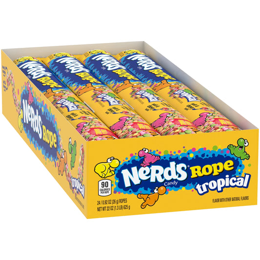 Nerds Rope Tropical 0.92oz 24 Count