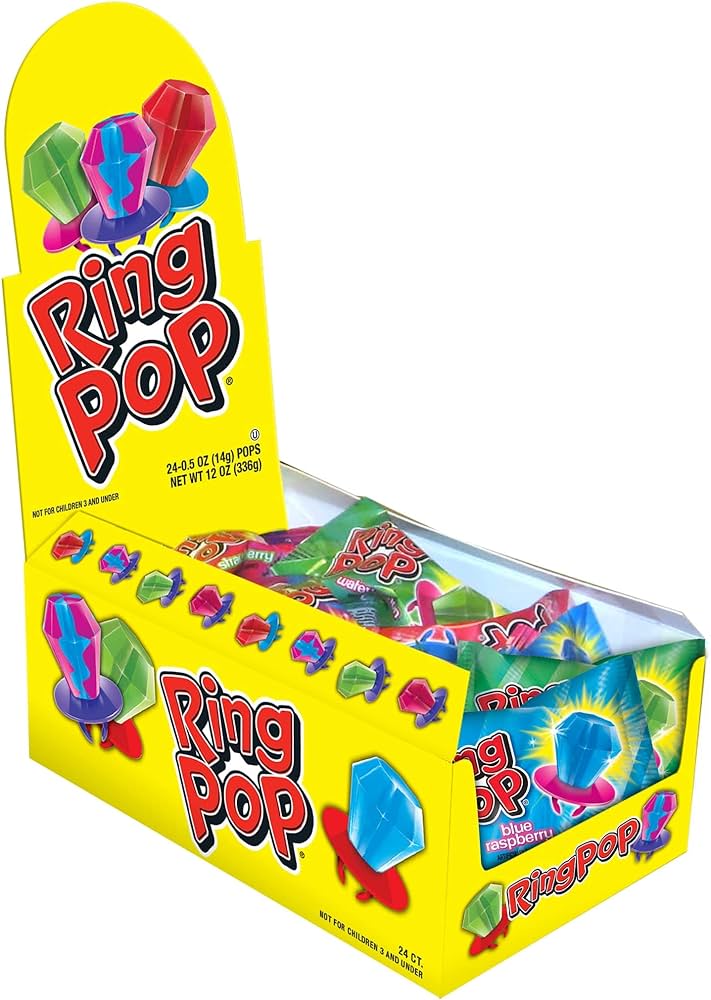 Ring Pop Fruit Fest 0.5oz 24 Count