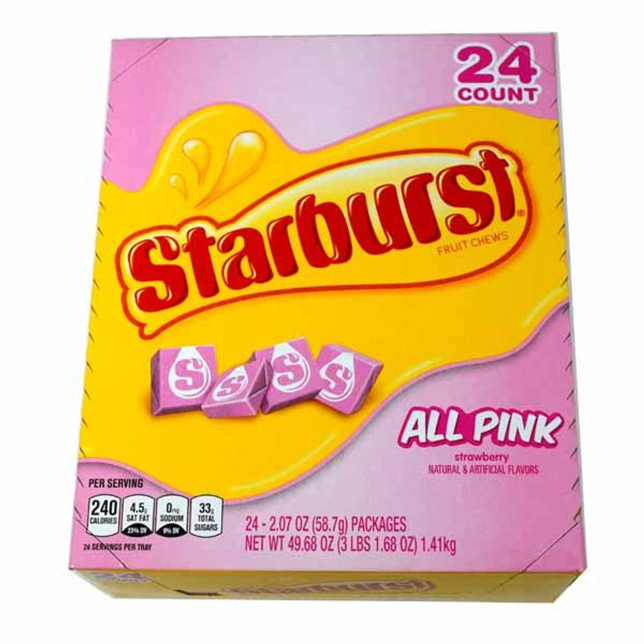 Starburst All Pink 2.07oz 24 Count