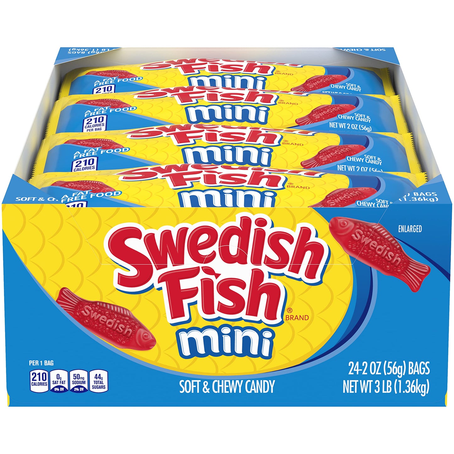 Swedish Fish Mini 2oz 24 Pack