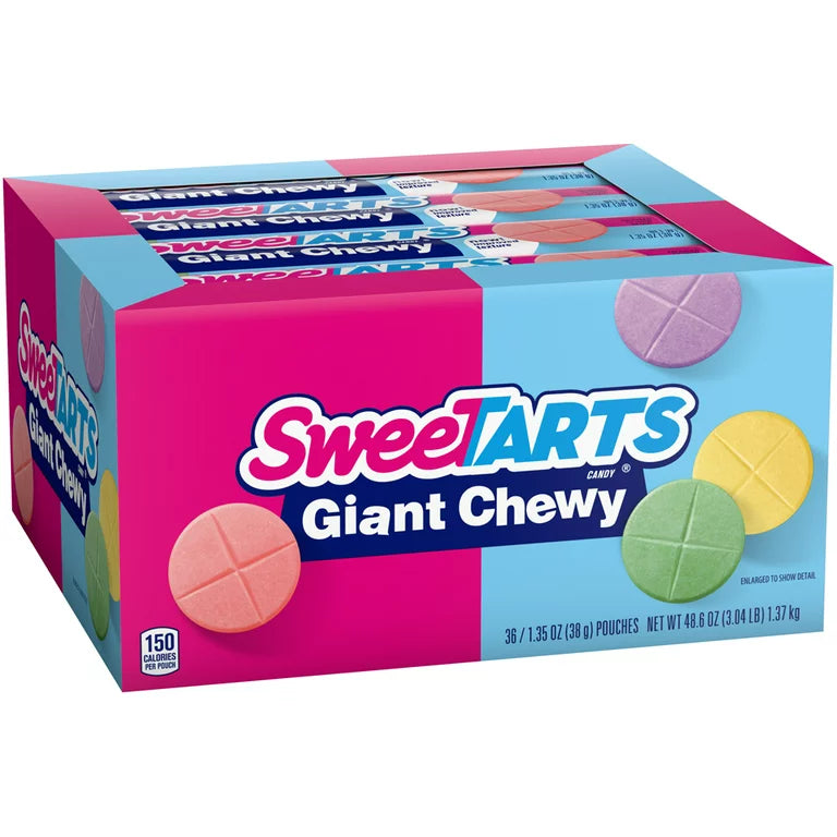 Sweetarts Giant Chewy 1.35oz 36 Count