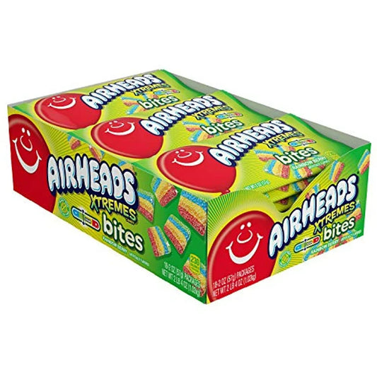 Airheads Xtremes Bites 2oz 18 Count