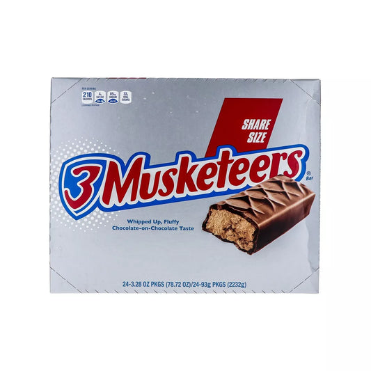 3 Musketeers Share Size 3.28oz 24 Count