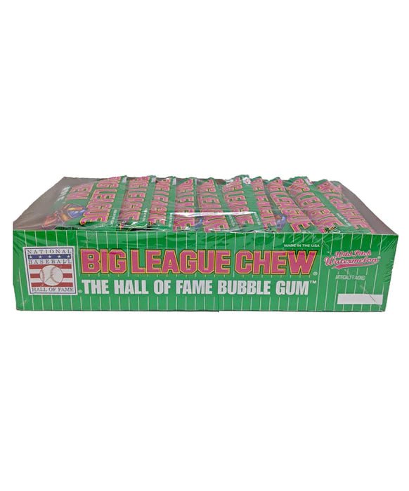 Big League Chew Watermelon 2.12oz 12 Count