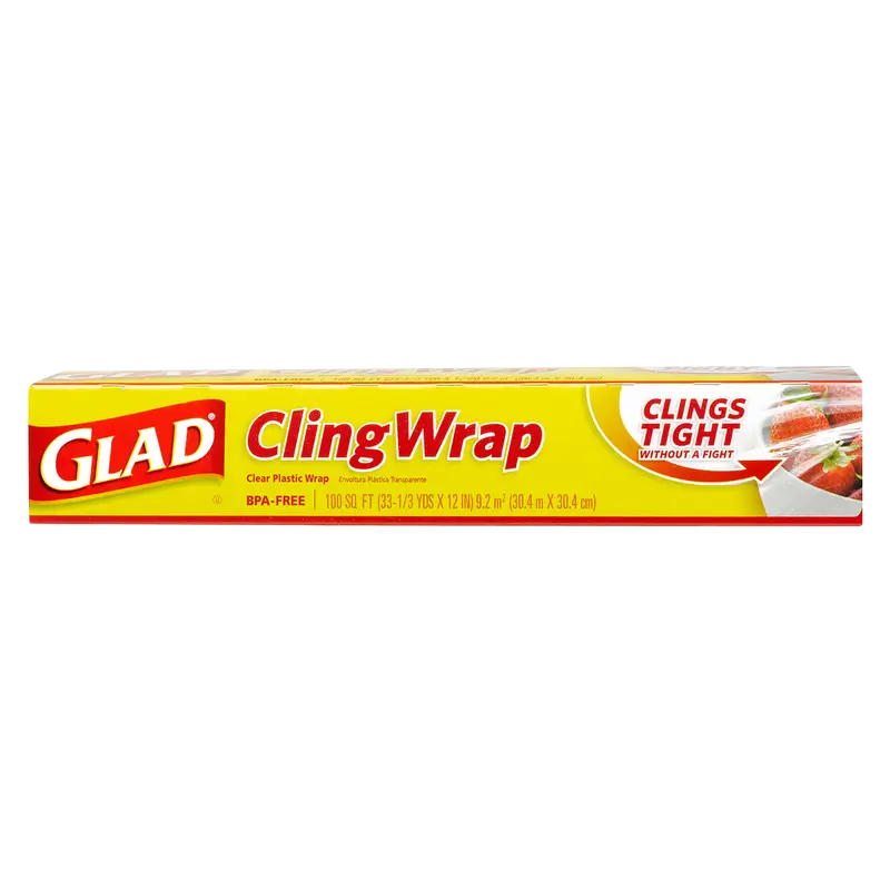 Glad Cling Wrap 100sqft