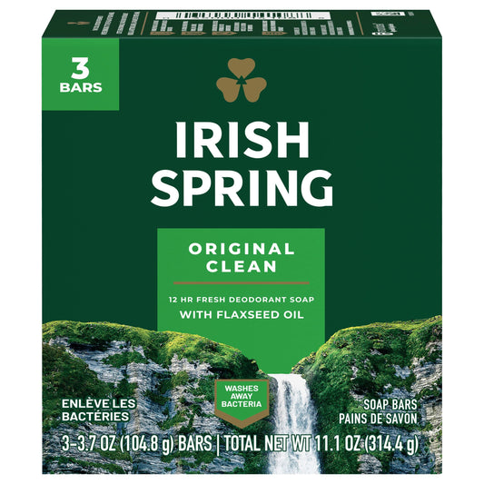 Irish Spring Original Clean 3.7oz 3 Count