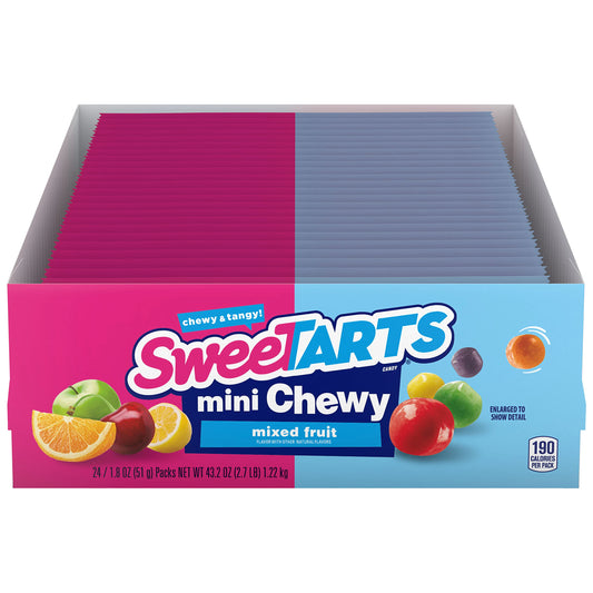 Sweetarts Mini Chewy 1.8oz 24 Count