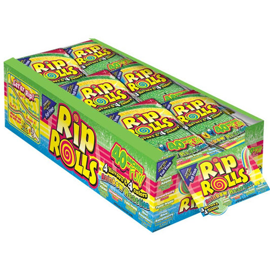 Rip Rolls Rainbow Reaction 1.4oz 24 Count