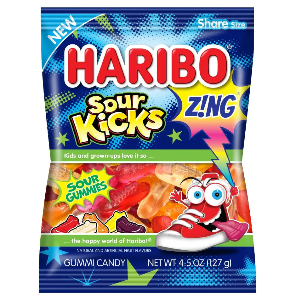 Haribo Sour Kicks 4.5oz