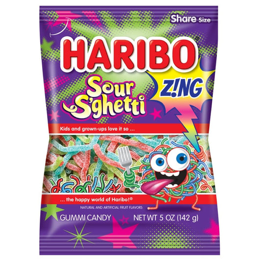 Haribo Sour S’ghetti 5oz