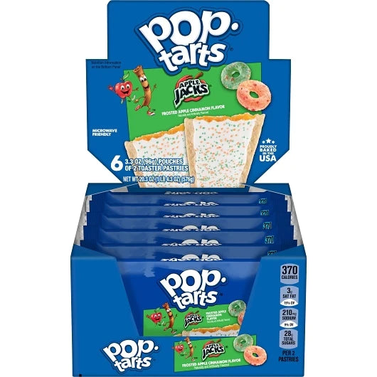 Pop-Tarts Apple Jacks 3.3oz 6 Count