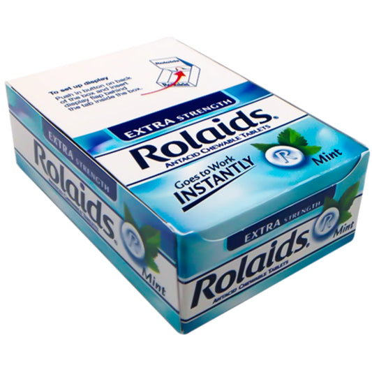 Rolaids Extra Strength Mint 10 Piece 12 Count