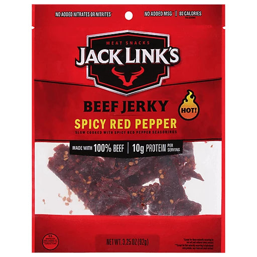 Jack Link’s Beef Jerky Spicy Red Pepper 3.25oz