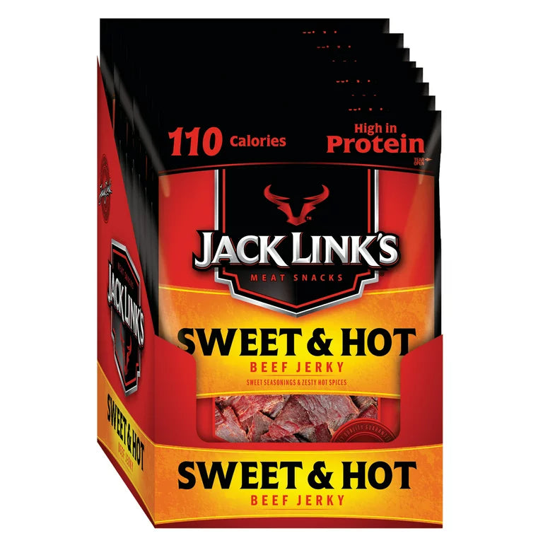 Jack Link’s Beef Jerky Sweet & Hot 1.25oz 10 Count