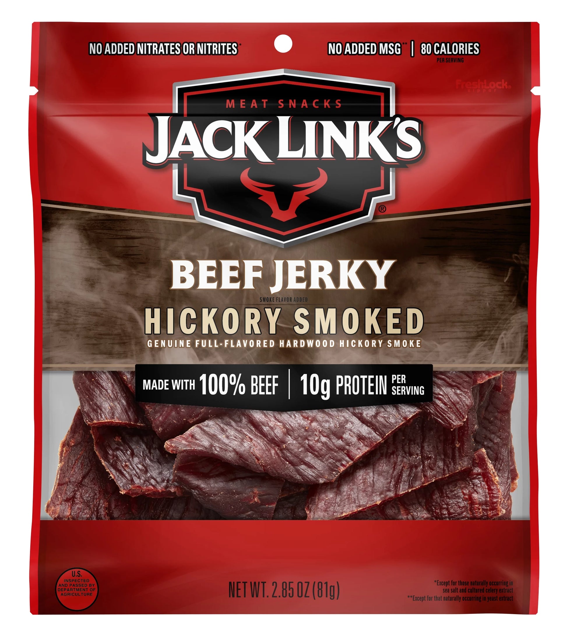 Jack Link’s Beef Jerky Hickory Smoked 2.85oz