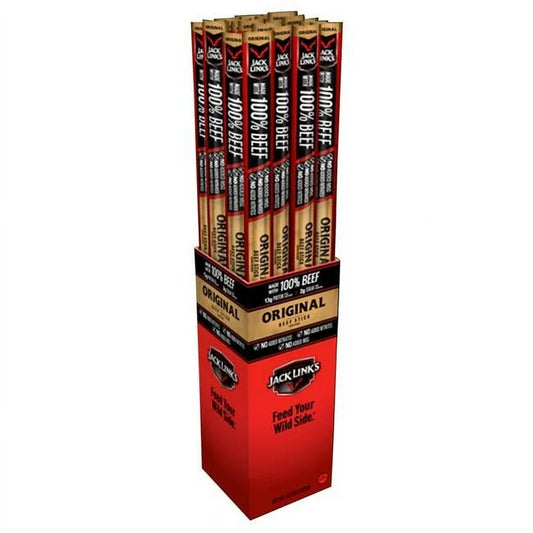 Jack Link’s Beef Stick Original 1.84oz 24 Count