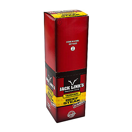 Jack Link’s Beef Steak Teriyaki 2oz 12 Count