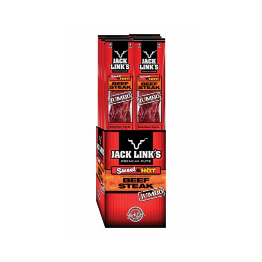 Jack Link’s Beef Steak Sweet & Hot 2oz 12 Count