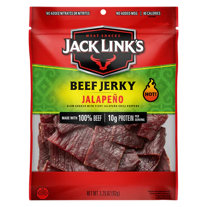 Jack Link’s Beef Jerky Jalapeno 3.25oz