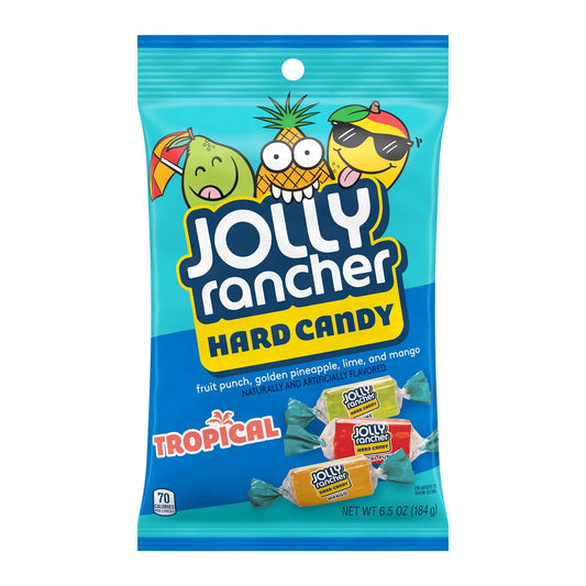 Jolly Rancher Hard Candy Tropical 6.5oz