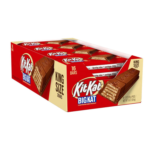 Kit Kat Big Kat King Size 3oz 16 Count