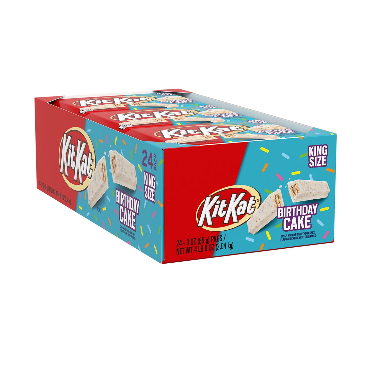 Kit Kat Birthday Cake King Size 3oz 24 Count