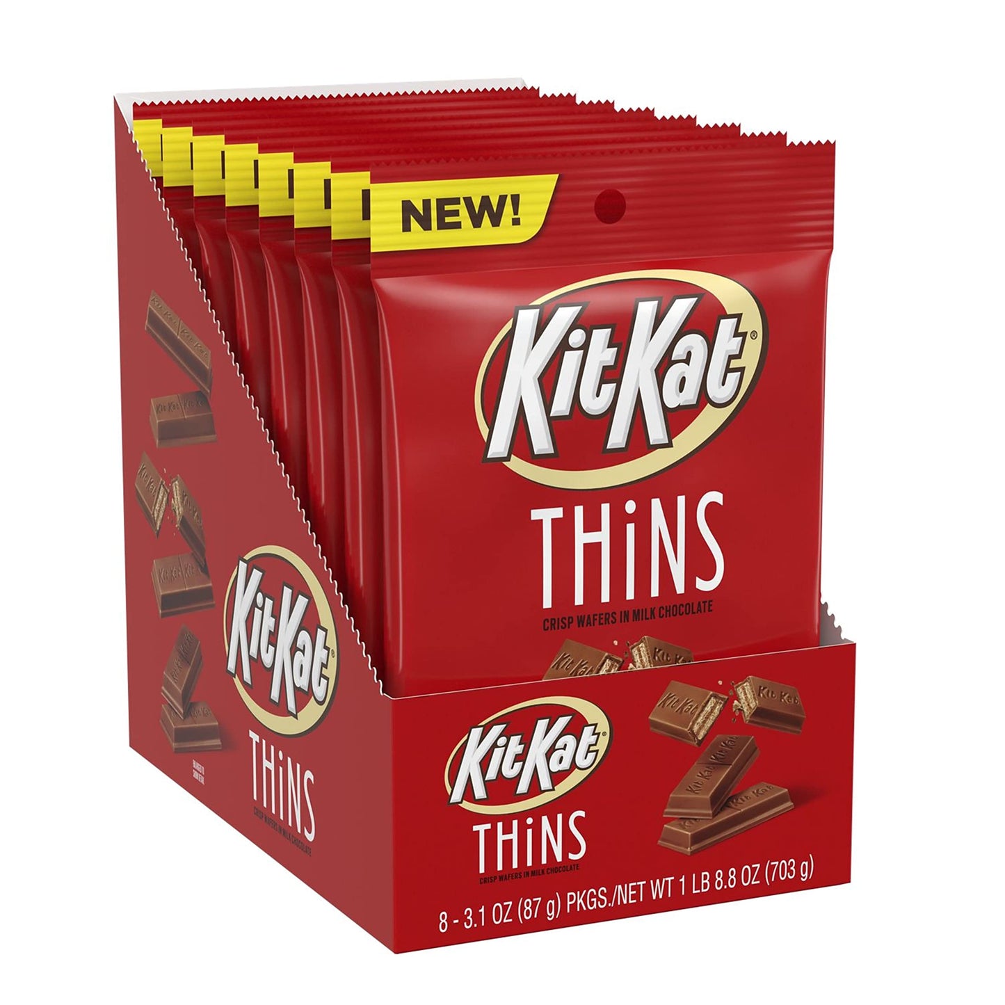 Kit Kat Thins 3.1oz 8 Count