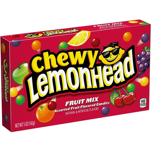 Lemonhead Chewy Fruit Mix 5oz 12 Count