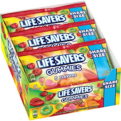 Life Savers Gummies 5 Flavors 4.2oz 15 Count