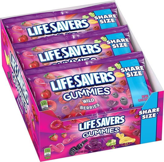 Life Savers Gummies Wild Berries 4.2oz 15 Count