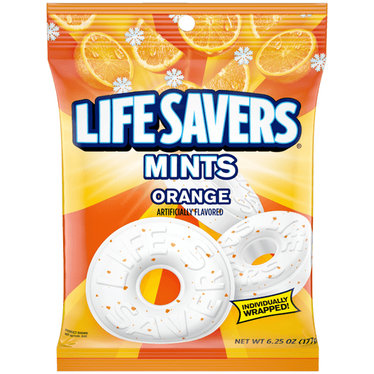 Life Savers Mints Orange 6.25oz