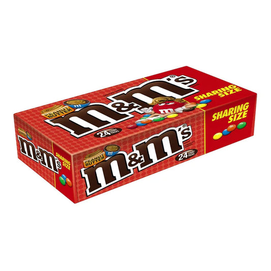 M&M’s Peanut Butter Share Size 2.83oz 24 Count